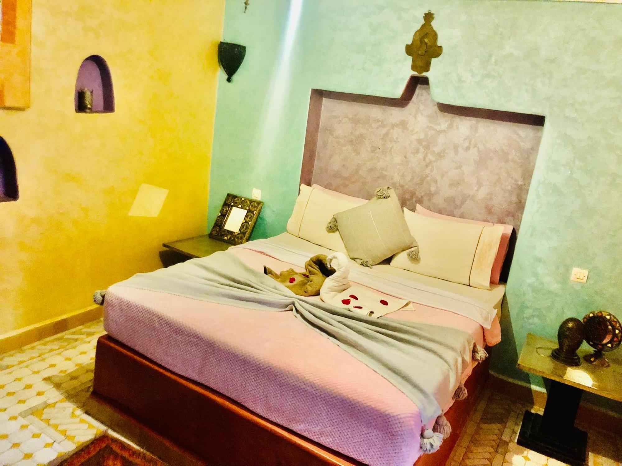 Riad Layla Rouge Marrakesh Bagian luar foto