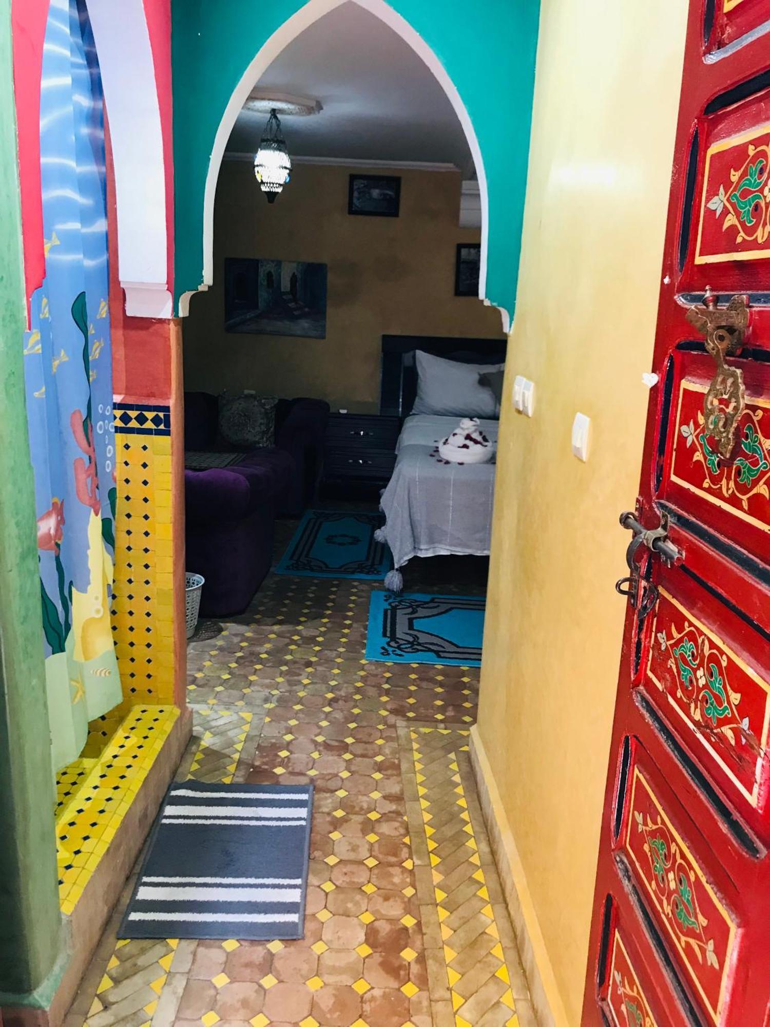Riad Layla Rouge Marrakesh Bagian luar foto