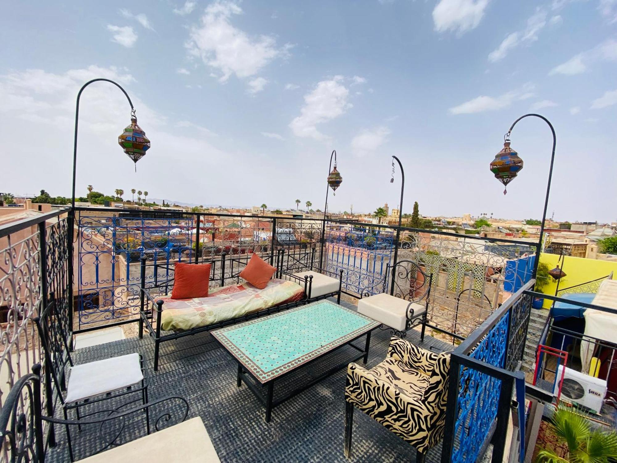 Riad Layla Rouge Marrakesh Bagian luar foto