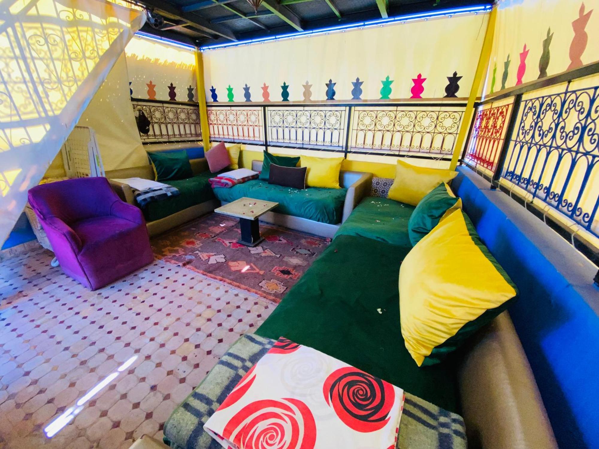Riad Layla Rouge Marrakesh Bagian luar foto